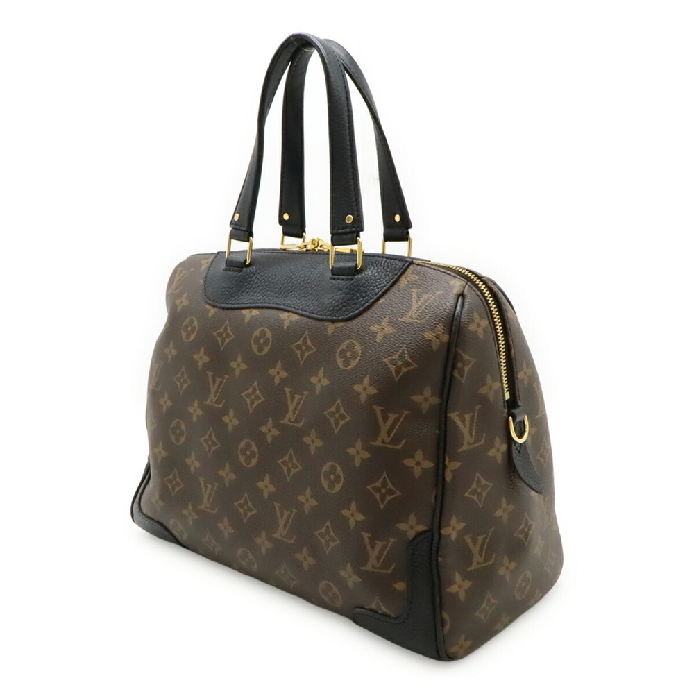 LOUIS VUITTON Authentic Black Monogram Tote Bag - Picture 3 of 9